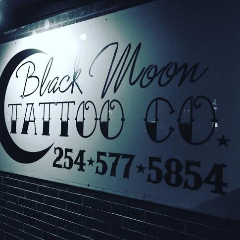 Premium Vector  Monochrome floral moon logo design for tattoo corporate or  company