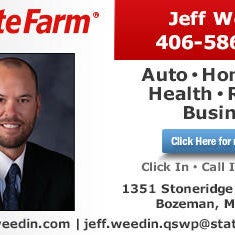 Jeff Weedin State Farm Insurance Agent Bozeman Mt