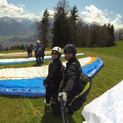 Foto diambil di AlpinAir Paragliding Interlaken oleh Yext Y. pada 5/23/2019