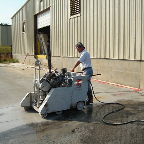 Commercial concrete saw best sale