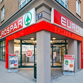Световая вывеска EuroSpar в ТРЦ "Красный Кит" - DMG