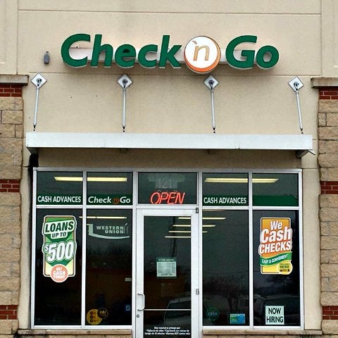 Check n go. Check n go