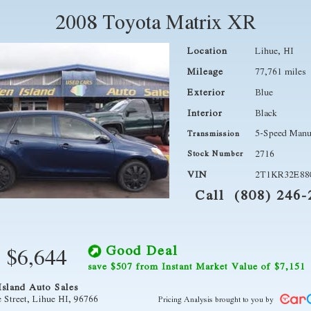 Photos At Garden Island Auto Sales Kauai County Lihue Hi