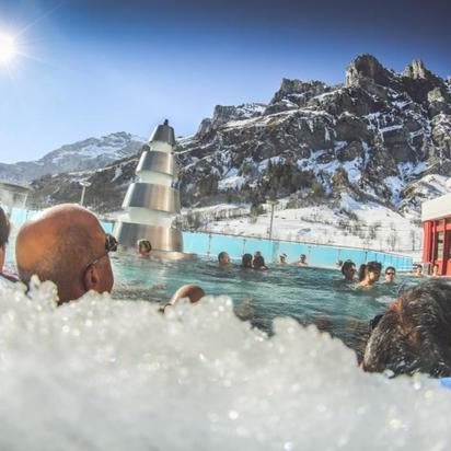 3/20/2018 tarihinde Yext Y.ziyaretçi tarafından Leukerbad Therme'de çekilen fotoğraf