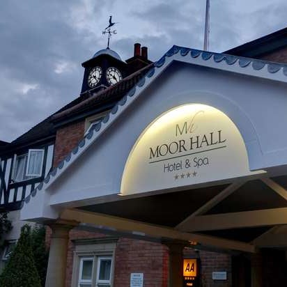 Снимок сделан в Best Western Moor Hall Hotel &amp; Spa пользователем Yext Y. 5/7/2017