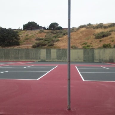 Sportmaster Tennis Court Resurfacing