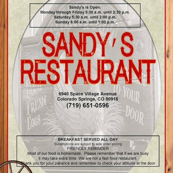 Foto tomada en Sandy&#39;s Restaurant  por Yext Y. el 10/12/2020