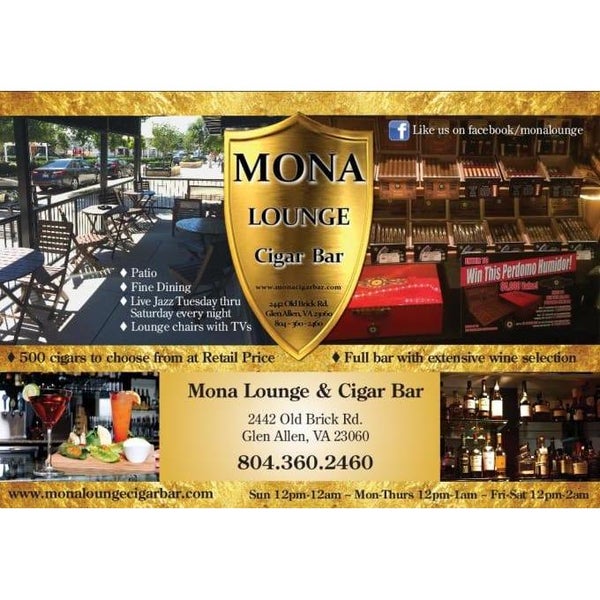 Photo prise au Mona Lounge &amp; Cigar Bar par Yext Y. le6/12/2018