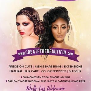 Photos At Create The Beautiful Salon Barbershop Baltimore Md