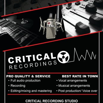 Foto tirada no(a) Critical Recording Studio por Yext Y. em 12/9/2016