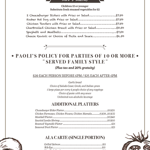 Photos at Paoli's Pizzeria & Piano Bar Pizzeria