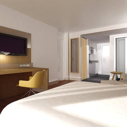 Foto tirada no(a) Residence Inn by Marriott Edinburgh por Yext Y. em 5/5/2020