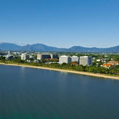 Photo taken at Holiday Inn Cairns Harbourside by Yext Y. on 2/28/2020