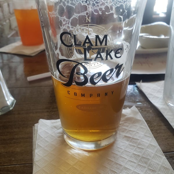 Photo taken at Clam Lake Beer Company by Chris C. on 7/21/2021