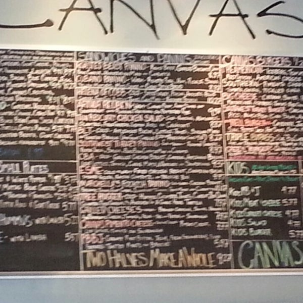 Foto diambil di Canvas Cafe and Bakery oleh B. Dan P. pada 3/14/2013