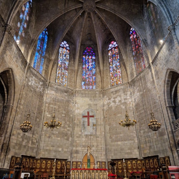 Photo taken at Basílica de Santa Maria del Pi by Ferenc László Ó. on 10/10/2022