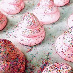 Their unicorn poop is fun, it’s rainbow glittery and it’s less than 100 calories. So you can eat a few. (And don’t worry, it’s actually just meringue.)
