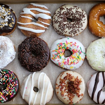 Duck Donuts quickly became a favorite in Delaware. If you’re feeling ambitious, opt for a doughnut sundae--freshly baked dough topped with ice cream and the works. Your diet can start tomorrow.