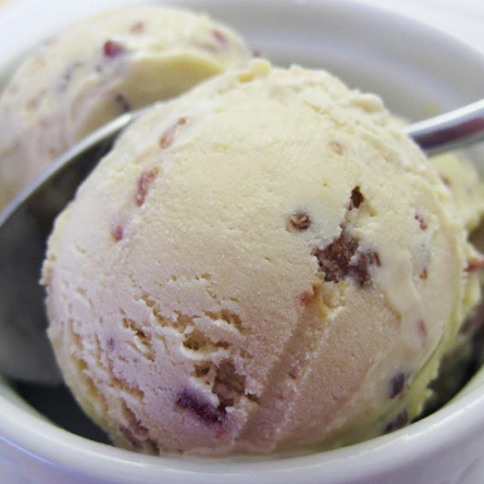 Locals flock to this historic building turned ice cream shop for artisan gelato and espresso. The uniquely delicious candied bacon and brownie batter flavors put this small shop on the map.