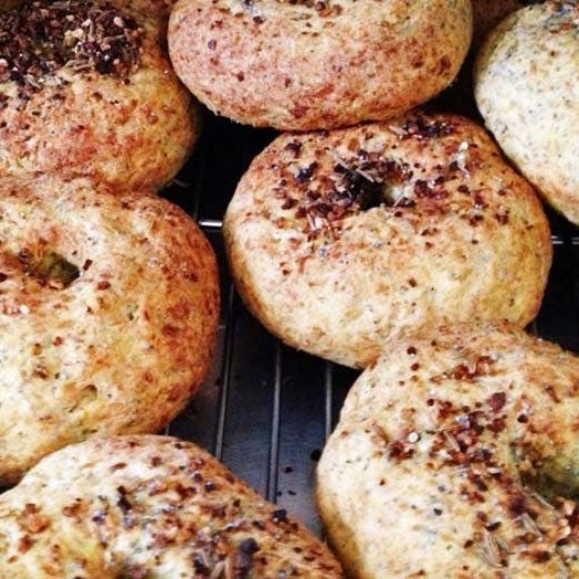 An everything bagel without the gluten, please? Yep, it’s possible. This one’s so perfectly chewy you’ll forget gluten ever existed.