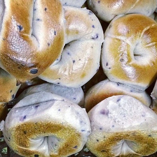 We’ll have the blueberry bagel with strawberry cream cheese, please. (Trust us on this one.)