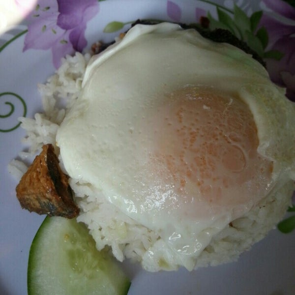 Nasi Lemak Ikan Masin Malay Restaurant In Sungai Udang