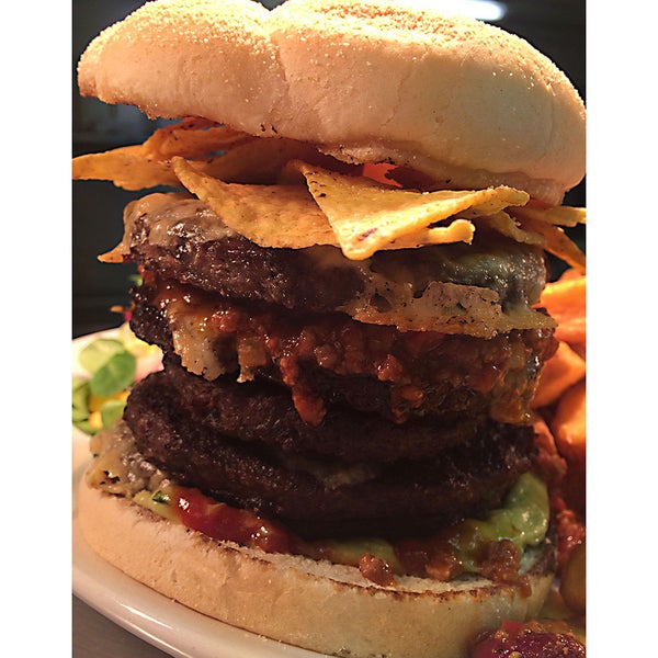 See if you can manage to finish any of our MASSIVE 20oz burgers!