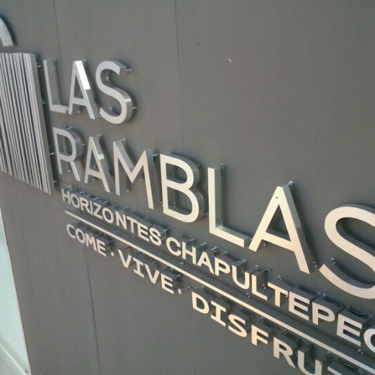 Photo taken at Plaza Las Ramblas by Mariana M. on 11/9/2012