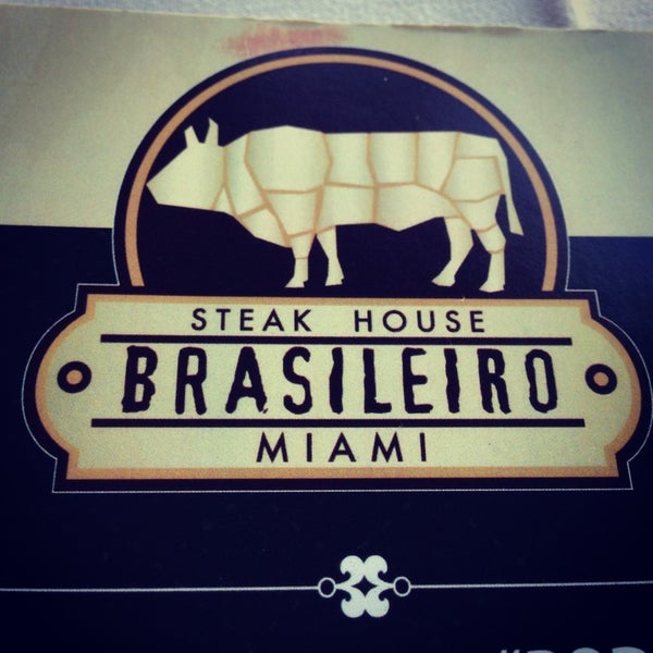 รูปภาพถ่ายที่ Brasileiro Steakhouse Miami โดย Tom K. เมื่อ 7/8/2013