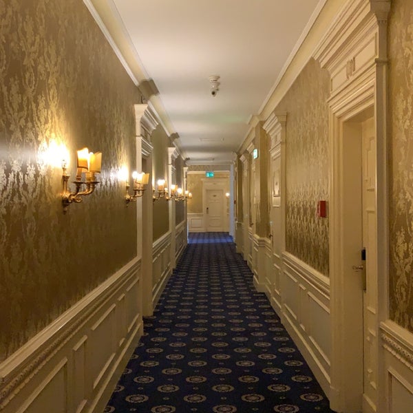 Photo taken at Hotel Splendide Royal Lugano by Abdallah S. on 11/18/2021
