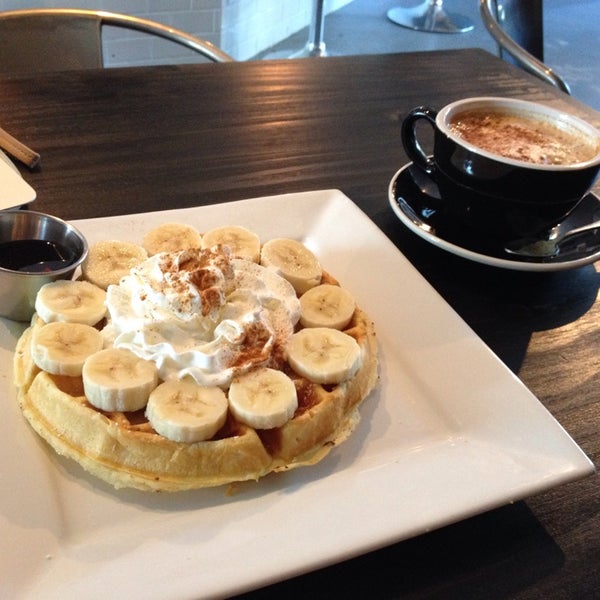 Photo taken at Black Coffee &amp; Waffle Bar by Kait S. on 6/21/2014