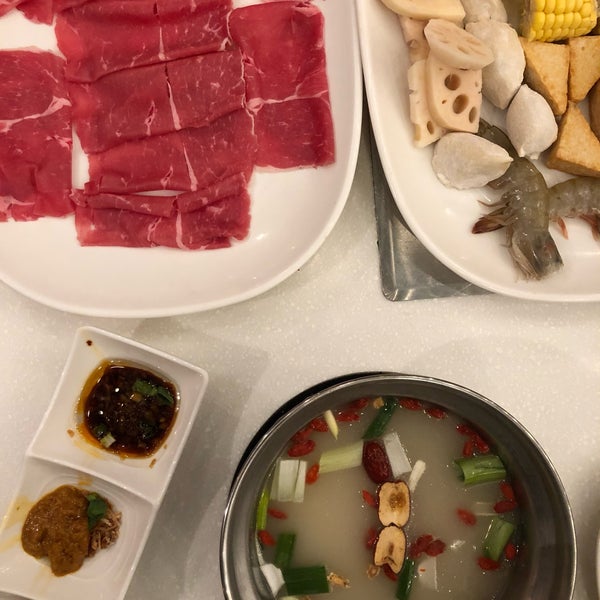 Photo taken at Hometown Hotpot &amp; BBQ by Kevin W. on 1/25/2019