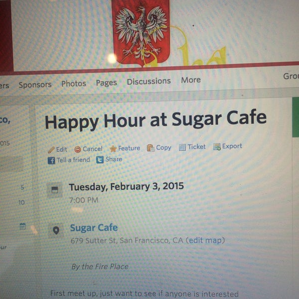 Foto diambil di Sugar Café oleh Luke W. pada 2/2/2015
