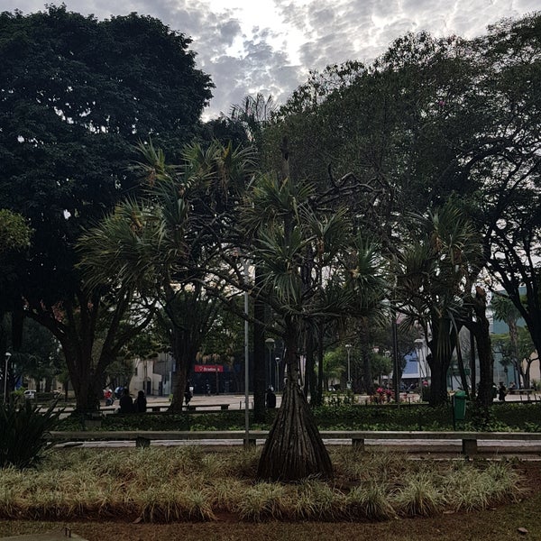 Photo taken at Praça Tubal Vilela by Rafael C. on 8/14/2017