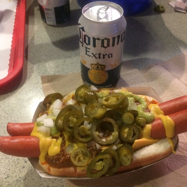 9/4/2016にVeronica B.がPink&#39;s Hot Dogsで撮った写真