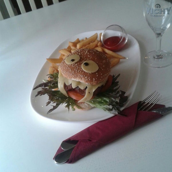 Halloween burger :-)