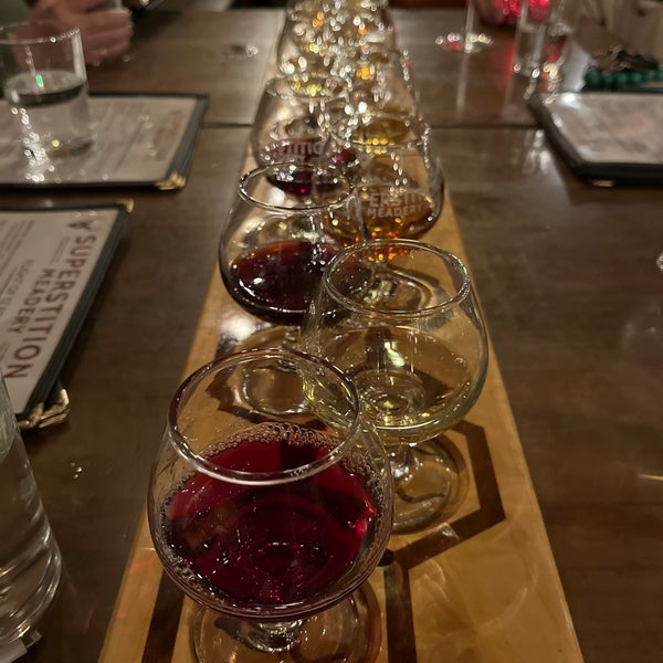 Photo taken at Superstition Meadery by Amanda B. on 1/13/2023