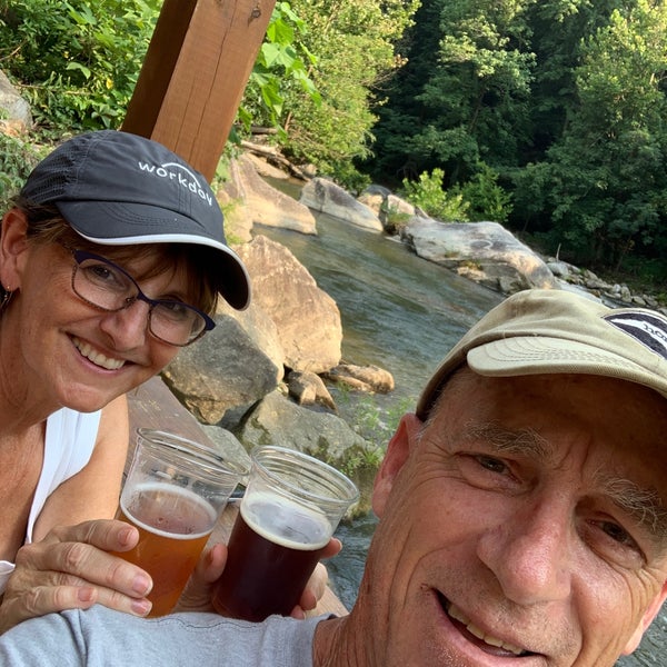 Photo taken at Hickory Nut Gorge Brewery by Ralph M. on 7/22/2021