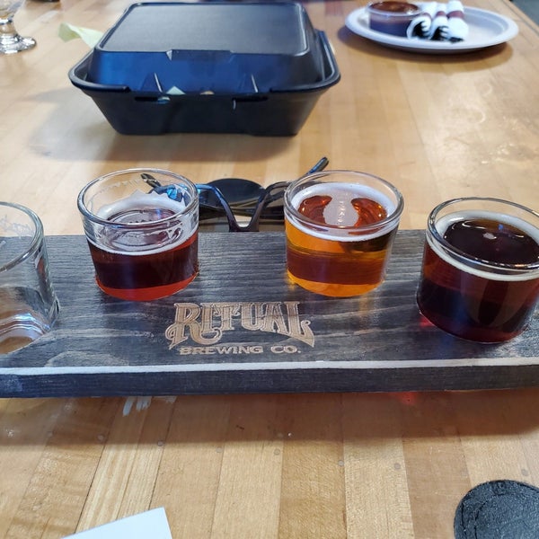 Photo taken at Ritual Brewing Co. by Michael B. on 8/8/2019