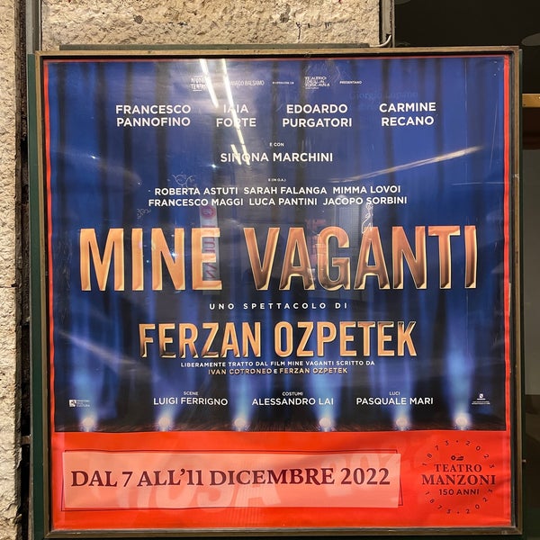 Das Foto wurde bei Teatro Manzoni von Dario T. am 12/10/2022 aufgenommen