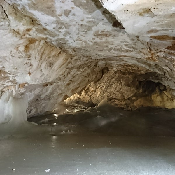 Photo taken at Dobšinská ľadová jaskyňa by Ville V. on 7/12/2017