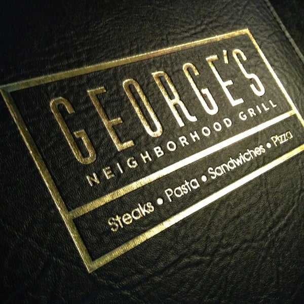 Снимок сделан в George&#39;s Neighborhood Grill пользователем Aaron S. 12/19/2012