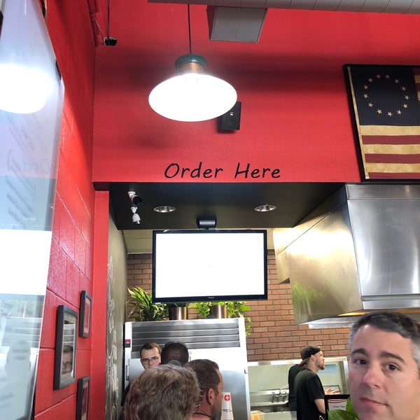 Photo taken at ForeFathers Gourmet Cheesesteaks &amp; Fries by Wayne G. on 2/15/2018