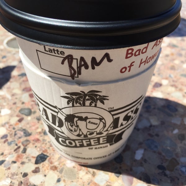 Photo taken at Bad Ass Coffee of Hawaii by Keaton M. on 5/1/2015