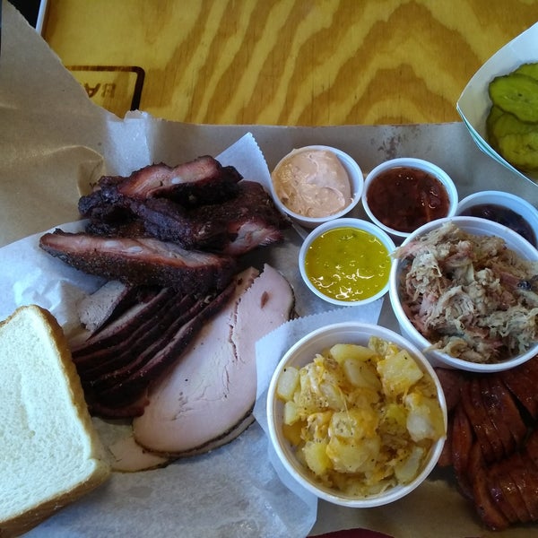 Photo taken at Serious Texas Bar-B-Q by Rob W. on 10/20/2018