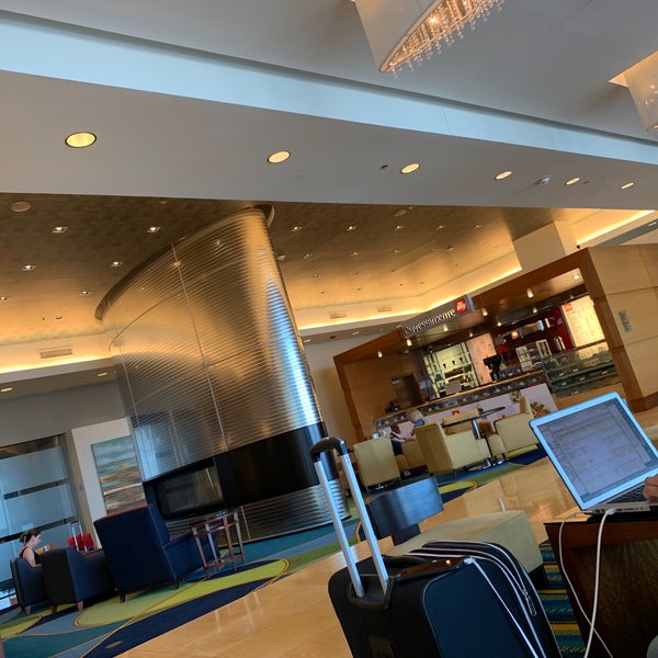 Photo taken at Montreal Airport Marriott In-Terminal Hotel by Dale W. on 6/24/2019