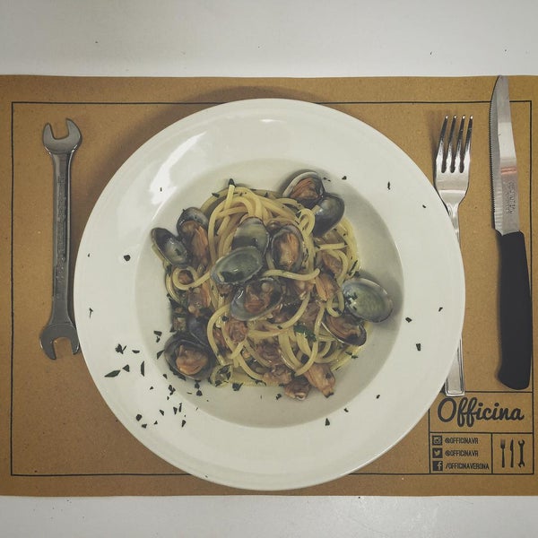 Снимок сделан в Officina - Cucina &amp; Laboratorio пользователем Enrico T. 7/31/2015