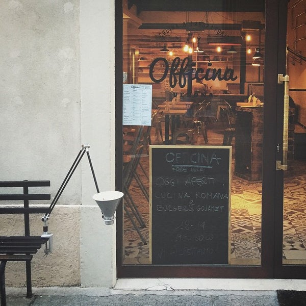 Photo taken at Officina - Cucina &amp; Laboratorio by Enrico T. on 5/11/2015