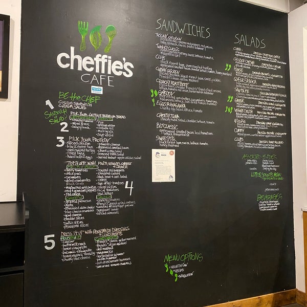 Photo taken at Cheffie&#39;s Café by Carl B. on 2/27/2021