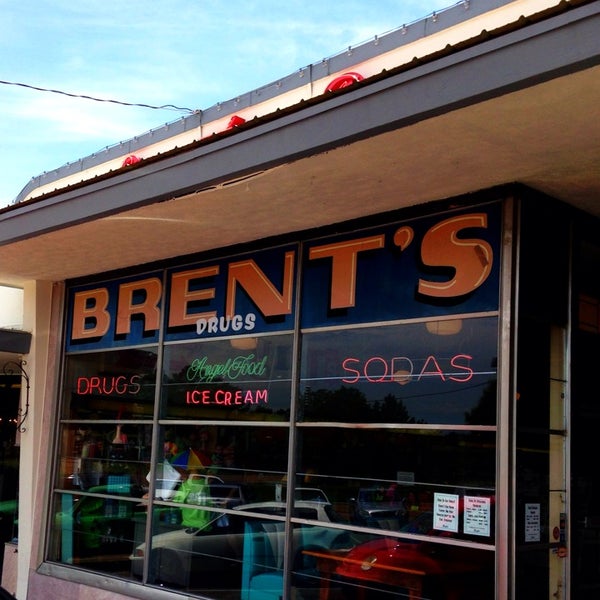 Photo taken at Brent&#39;s Drugs by Carl B. on 5/26/2013